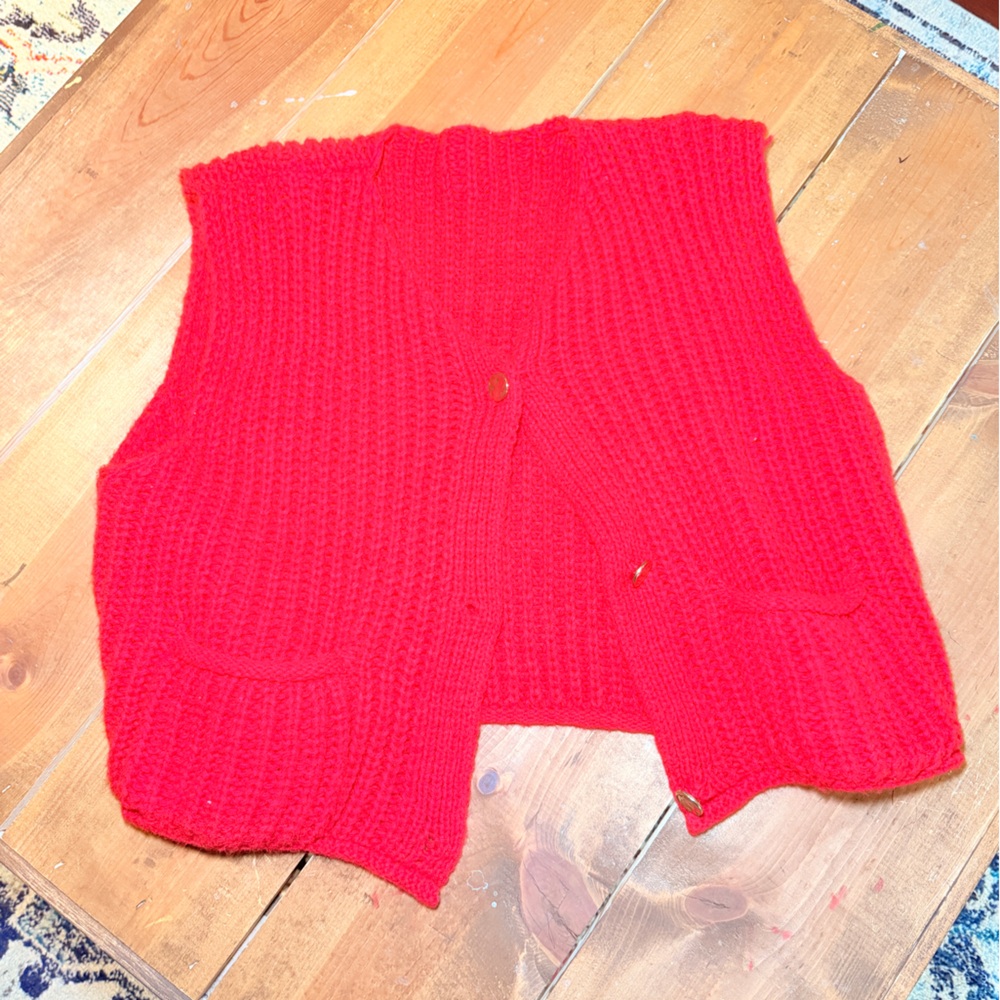 Women's Red Sweater